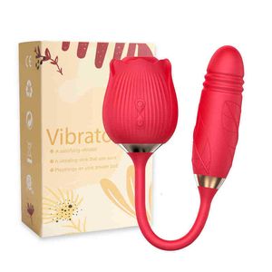 Sex toy massager Clit Sucker Rose Sucking Nipple Vibrator Toys Women Vagina Woman Stake Vibrating Egg y Sex toys