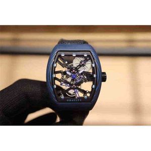 الساعات متعددة الوظائف Superclone Watches Wristwatch Designer الفاخرة الميكانيكا الميكانيكا الساعات Richa Milles Wristwatch Color Color Shell تصميم جوفاء