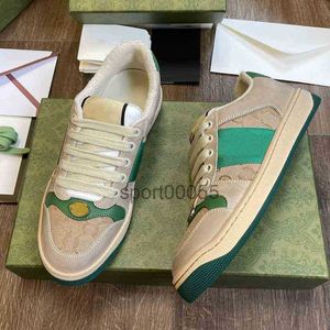 Scarpe da esterno Uomo Donna Sneakers Screener invecchiate Scarpe da ginnastica classiche in gomma a righe Scarpe da ginnastica in tela Sneaker traspirante in mesh