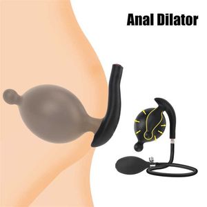SS22 Toy Sex Massageur Plux de dilatator gonflable Plug anal pour femmes Dildo Vaginal Games Adult Men Anus Sex Toys Couples Outils érotiques