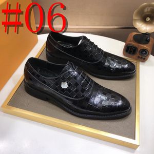 2022 Hombres de lujo genuinos alas italianas zapatos de cuero diseñador de dedo del pie puntiagudo óxfords brogues de la fiesta de bodas zapatos de negocios