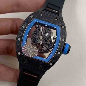 Оригинальные ZF Factory Rm Milles Роскошные наручные часы высшего качества Механические часы Дизайнерские часы 2024 Углеродное волокно Автоматические выдолбленные персонализированные LumGWPF