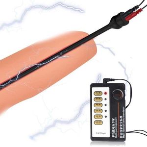 SS33 Toy Sex Massager Ny Electric Shock Urethral Plug Male Masturbators Toys For Men Penis Stimulator Ass Massage erektion
