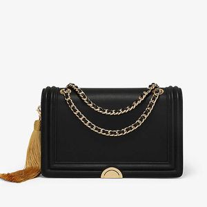 5A Top Quality Women Bags Luxurious Designer Purse Genunier Leather Shoulder Handbags Classic Caviar Crossbody Black Gold Chain Hardware