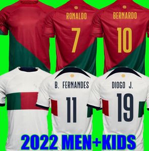 22 23 koszulki piłkarskie JOAO FELIX PEPE BERMARDO B.FERNANDES camisa de futebol 2022 2023 J.MOUTINHO koszulka piłkarska Mężczyźni Zestaw dziecięcy kobiety DIOGO J. OTAVIO Guedes S-4XL