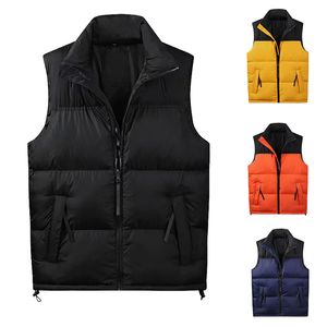 Mens vest Parkas zipper designer Coats down Jackets Womens Europe & America letter print veste Winter Couples Outerwear Puffer vests for male vested M-XXL Clothing