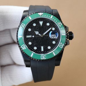 Orologio da uomo di moda da uomo meccanico automatico 40mm 2836 movimento zaffiro cristallo cinturino in acciaio chiusura pieghevole cassa in ceramica business super