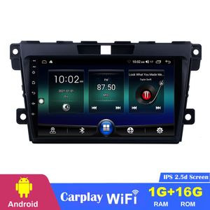 9 polegadas Multimedia Player Android 10 Car DVD estéreo com navegação por GPS para Mazda CX-7 2007-2014