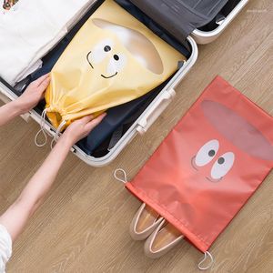 Storage Bags Waterproof Travel Bag Drawstring Pocket Towel Toy Cosmetic Underwear Organizer Closet Reusable Shoes