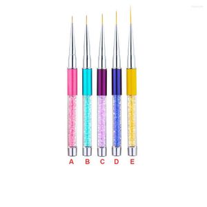 Kits de arte unhas pincel unhas ferramenta de pintura conveniente simples handheld manicure caneta desenho de caneta acessórios de unhas canetas para salão de ouro