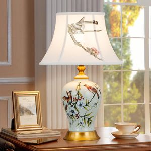 Table Lamps Buy 2 Get 20% Off 36x54cm Chinese Style Decals Ceramic Lamp For Living Room Bedroom Bedside Luxury