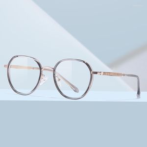 Sonnenbrille Rahmen Anti Blau Licht Blockieren Gläser Für Frauen Männer 2022 Trend Vintage TR90 Computer Brille Optische Brillen TJ801