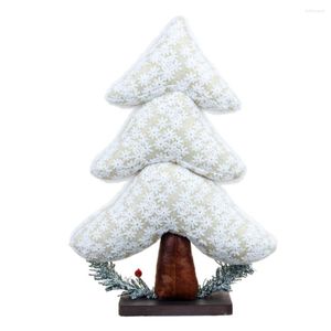 Christmas Decorations Desktop Ornaments Tree Home Furnishings Display Fabrics Wooden Mall Windows Exquisite Shop Arrangements