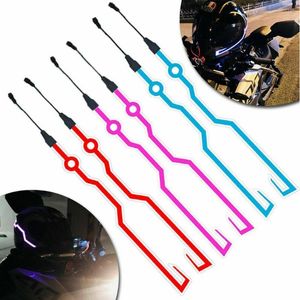 Motorrad -Helme Helm DIY LED LEG LACK STRIPER -Aufkleber -Reitsignalblitz