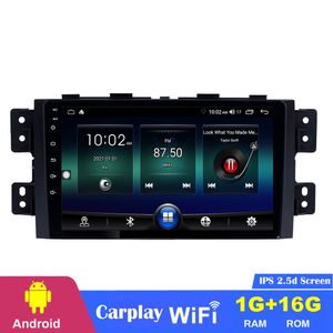 CAR DVD GPS Navigation Radio Player 9 Inch Android för Kia Borreg 2008-2016 med USB Mirror Link WiFi