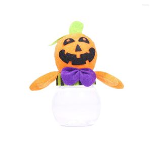 Gift Wrap 4st Halloween Candy Jar Sweets Storage Container Party Favors Holder Creative Ghost Festival Box