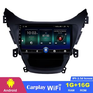 Touch Screen Car dvd Stereo Player for Hyundai Elantra 2011 2012 2013 With GPS Navi Support TV Android 9 Inch