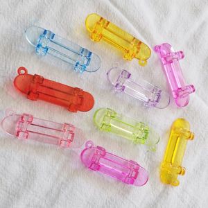 Charms 100 Pieces/bag 55mm 15mm Diy Acrylic Colorful Scooter Small Pendant.charm For Keychain Jewelry Making Accessories 2022 Wholesale