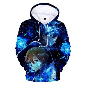 Men's Hoodies Casual Sword Art Online Alicization 3D Sweatshirt Men Women Harajuku Hooded Cartoon Streetwear Pullover Tops