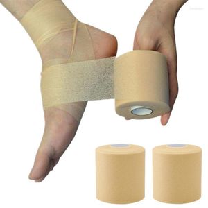 Knee Pads 1PC Sponge Skin Film Self-adhesive Elastic Bandage Elbow Foam Cotton Underwrap Sports Pre-Wrap For Athletic Tape