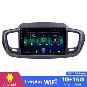 Carrocino de DVD de carro estéreo de jogador multimídia para Kia Sorento 2015-2016 com WiFi de Navegação GPS WiFi 10,1 polegadas Android