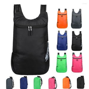 Plecaki plecakowe dla mężczyzn lekkie opakowane składane ultralekkie Ultralight Outdoor Casual Oddychające ramiona Bolso