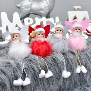 Decorações de Natal 1pc Ano pendurado ângulo de boneca Decoração para festas em casa Navidad Gifts