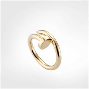 2022 Designer-Band-Ringe Ring für Frauen Männer Zirkonia Verlobung Titan Stahl Eheringe Schmuck Geschenke Mode-Accessoires Hot No BoxTZ1W