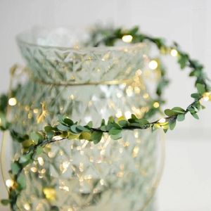 Sznurki znaczące drut miedziany 5m 10 m garlandów bateria zasilana lampy sznurkowe LED na świąteczne przyjęcie weselne dekoracja