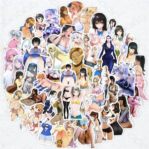 50pcs Anime Sexy Girl Laptop Stickers for Adult Waterproof Decals Sticker Water Bottle Laptop Skateboard