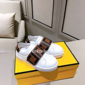 Kinder Sneakers Design Jungen Mädchen Schuhe Kinder Leder Schulschuhe Lässige flexible Schuhe mit Box