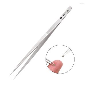 Professional Hand Tool Sets 2UUL Polish 3D Tweezers High Precision Sharp Flying Line Super Hard Tweezer For Planting Tin IC Chip Micro