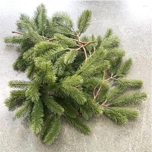 Dekorativa blommor 180 cm konstgjorda v￤xter jul garland krans xmas scen layout hemfest dekoration tall rotting h￤ngande