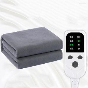 Одеяла с подогревом с двуспальной кроватью электрическое одеяло Водонепроницаемое мобильное обслуживание ковер Одинокий зимний тепло