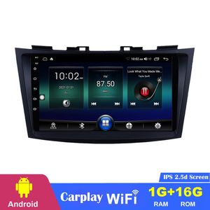 Peksk￤rmsbil DVD GPS Navi Stereo Player f￶r 2011-2013 Suzuki Swift med WiFi Music USB Aux Support DAB SWC DVR 9 tum Android