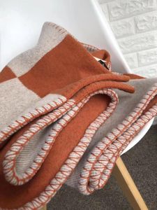Dywany 1500G szal szal w stylu europejskim koc grube ciepłe klimatyzacja wełna sofa spersonalizowana litera