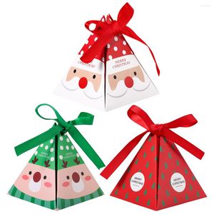 Gift Wrap Boxes Christmas Box Treat Candy Cake Or Small 3D Cardboard Giftscookie Kraft Bakery Paper