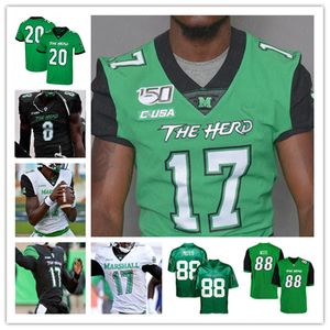 Ncaa College Marshall Thundering Herd Football Jerseys Henry Colombi Cam Fancher Khalan Laborn Ethan Payne A.J. Turner Corey Gammage Caleb McMillan Talik Keaton 4XL