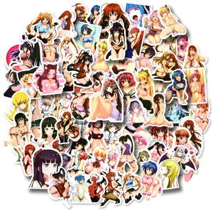 Anime Girl Stickers for Laptop 100 PCS Gift for Teens Adults Boys Waterproof Mixed Sticker
