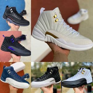 2023 Jumpman 12 12S Mens High Basketball Shoes Utility Grind Twist Gold Indigo Influ Rame Dark Concord Royalty Ovo White The Master Taxi Fiba Gamma Blue Trainer Sneakers