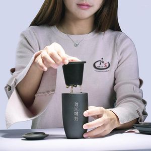 Mugs Stoare Personal Mug Ceramic Filter Liner Tea Cup Portable Drinking Gift Wholesale Custom LOGO