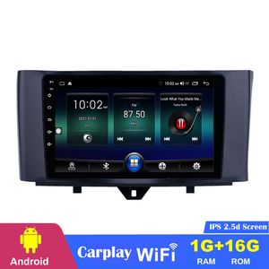 9 inç Araba DVD Radyo Oyuncusu GPS Navigation HD Touchscreen 2011-2015 için MERCEDES BENZ SMART MÜZİK WIFI Android