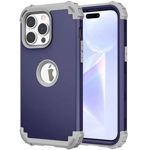 Para iPhone 14 Pro Max Cases Hybrid Hybrid Capas duras para iPhone13 12 11 XR XS x 8 7 Plus Armour Phone Funda