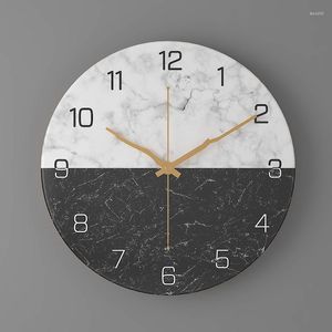 Настенные часы северные кухонные часы металлические гостиные творческий большой современный домашний декор тихое Reloj de pared grande