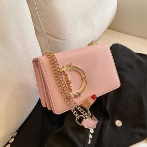 Women's Designer Bags Chain Shoulder Bag D Messenger Armpit Candy Color Purse Fashion Small Square Tote 501