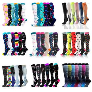 Herrensocken Kompression Dropship Großhandel Radfahren Fußball Sport Pack Outdoor Pflege Wandern Laufen Fitness