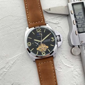 Paneraiwatch Wheel Flawheel Panerai zegarek Paneraii Watch Mechanical Luxury Mężczyźnie zegarek MAME MARCH MARDY WELLY SPORT SPORT WRISTWATCHES Wysoka jakość