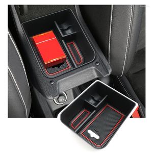 Car Organizer RUIYA Armrest Box Storage For Ibiza Typ 6F/Arona SUV 2022 Central Control Container Auto Interior Accessories