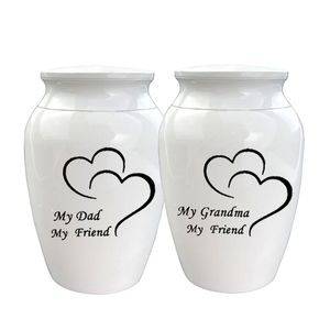 Small Cremation Keepsake Pendant Urns for Human Ashes Mini Funeral Urn Stainless Steel Memorial Jar to Loved One - My Dad My Friend