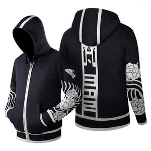 Men's Hoodies Tokyo Revengers Senju Kawaragi Brahman Cosplay Hoodie 3D Printed Hooded Sweatshirt Streetwear Zip Up Jacket Coat